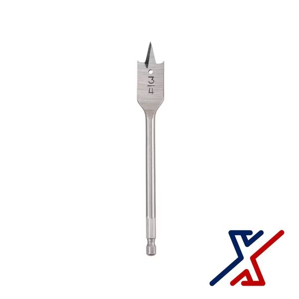 3/4 in. x 6 in. Long Spade Bit / Paddle Bit / Wood Bit 60 Bits by X1 Tools, X1 Tools, Mfr#: X1E-CON-BIT-SPA-2075x60